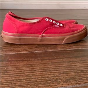 Red Vans